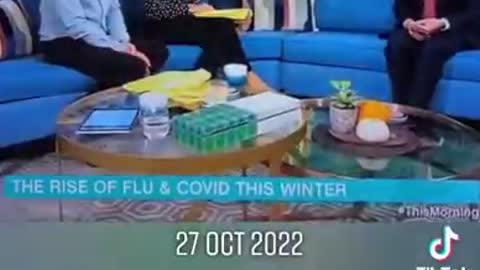 Big Pharma shills Phillip Schofield & Holly Willoughby still pushing VAX LIES- Oct 27th