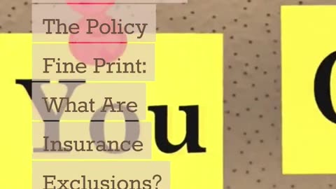 Policy Fine Print Reading Between the Lines