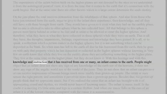 01 Volume III The Art of Personality-chapter 01-The Education of the Infant