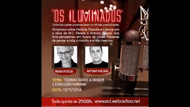 RADIOECL-ILUMINADOS13.11.2014-TEORIA s/ ORIGEM E EVOLUÇÃO HUMANA