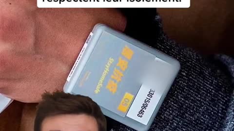 Electronic bracelets for Covid positive people?