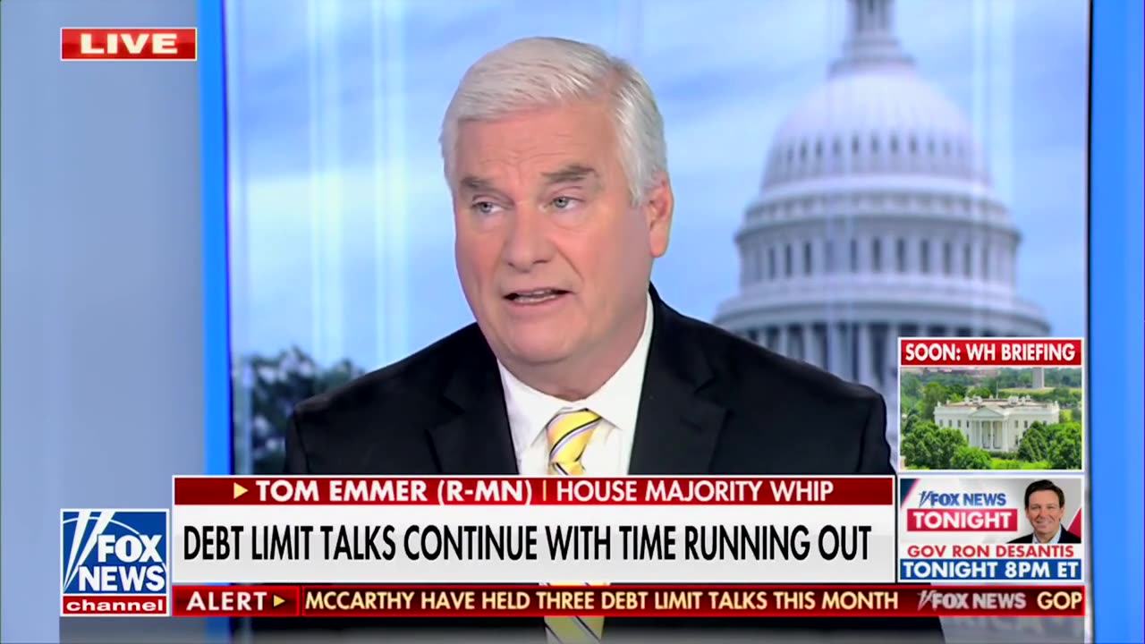 'This Is Democrats' Desperation Time': GOP Whip Mocks Biden, Schumer Over Debt Limit