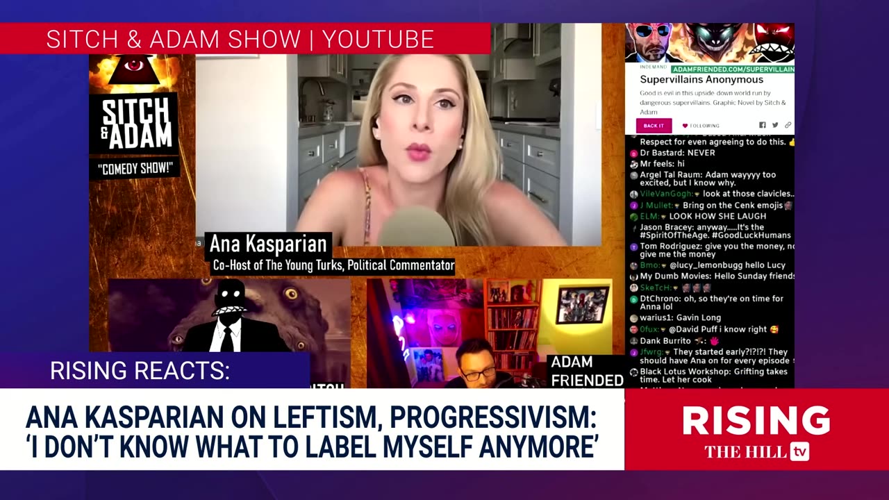 TYT's Ana Kasparian DITCHES Progressives? Host Admits 'I DON'T KNOW What To Label Myself Anymore'