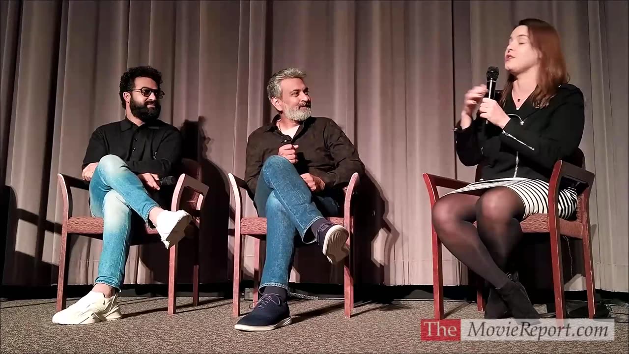 Jr NTR & SS Rajamouli talk RRR at Directors Guild in Hollywood - January 7, 2023