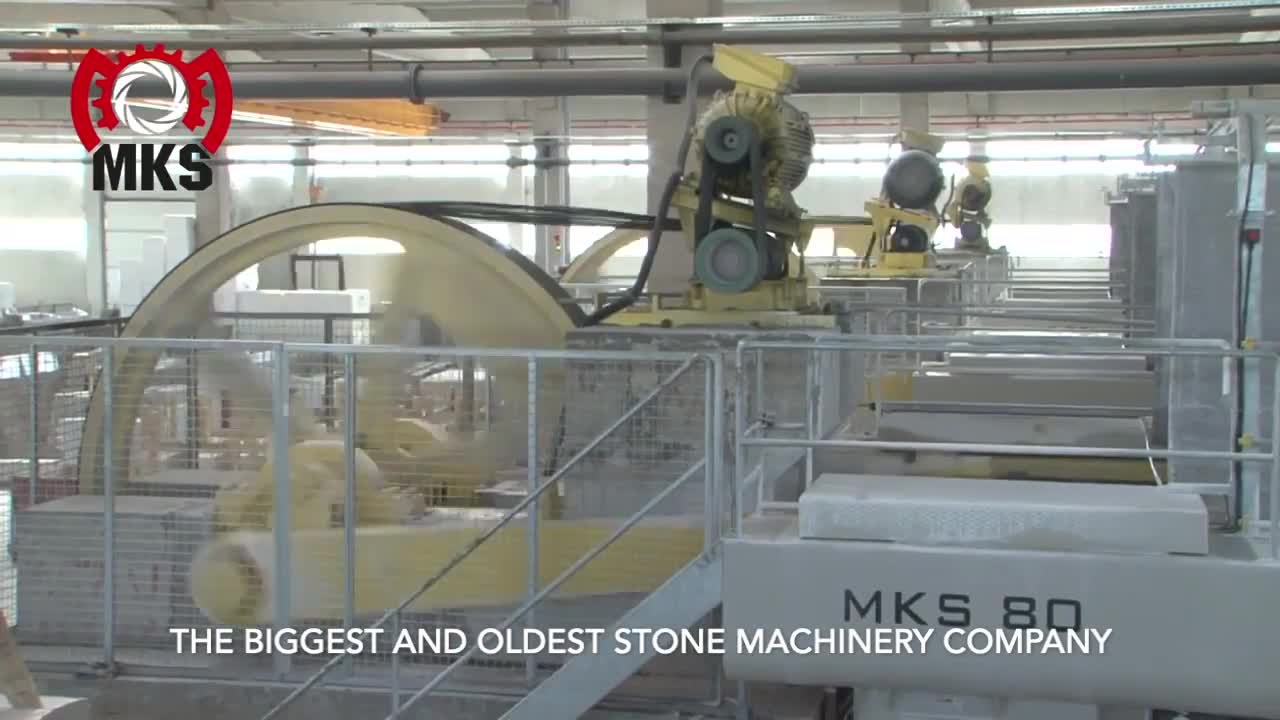 Gang Saw for Marble Cutting Blocks into Slabs