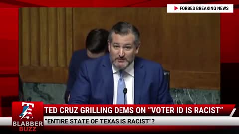 Ted Cruz Grilling Dems On “Voter ID Is Racist”