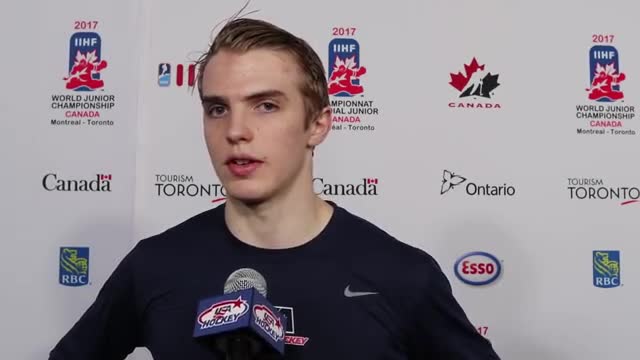2017 WJC_ USA Wins Second Preliminary Round Game over Slovakia, 5-2_2