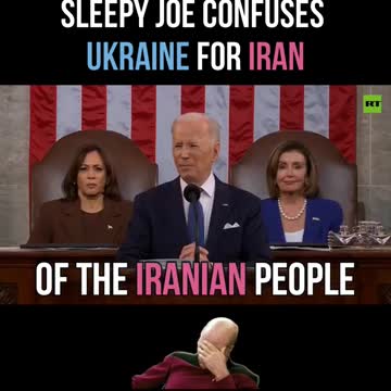 Joe Biden confuses Ukraine with Iran