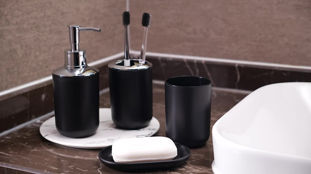 Bathroom Toothbrush Holder Wall Mounted Automatic Electric Toothpaste Dispenser