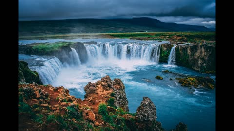 Waterfall for relaxation and sleep