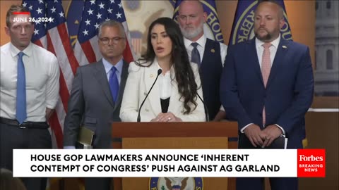 Anna Paulina Luna- Attorney General Merrick Garland Is 'Choosing To Break The Law'