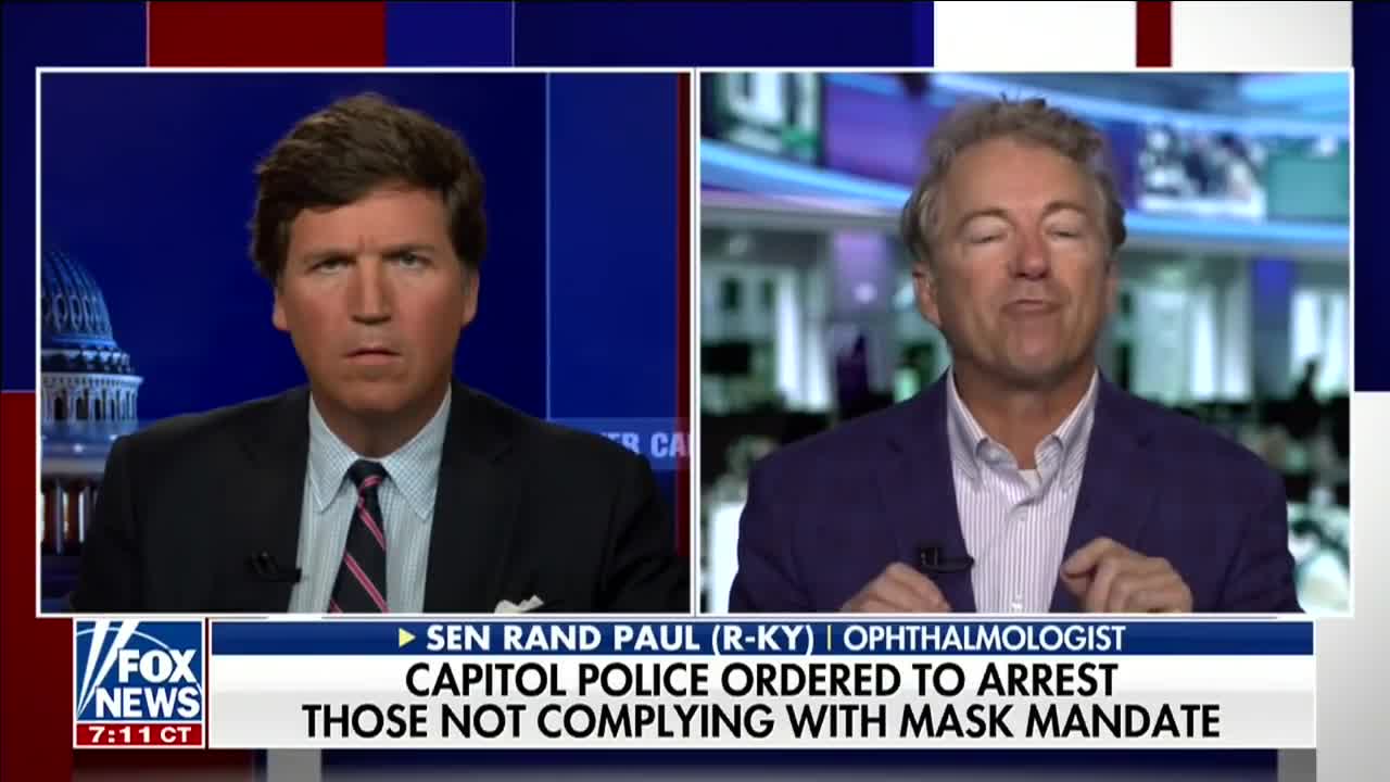 Sen. Rand Paul Knocked Out Delta Variant Hysteria