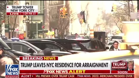 BREAKING: Trump arrives at New York COURTHOUSE for ARRAIGNMENT