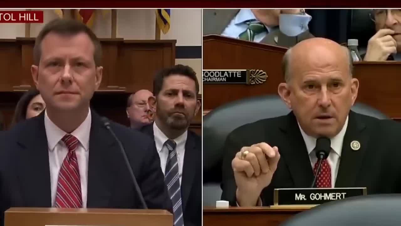 Watch 'F.BI JERK' Peter Strzok has MELTDOWN after Goumert SHREDS him with 'Cl.inton email' coverup