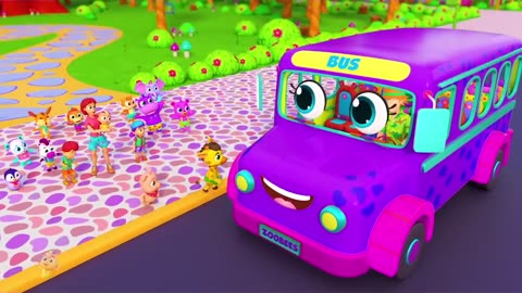 The Wheels on the Bus sang for baby