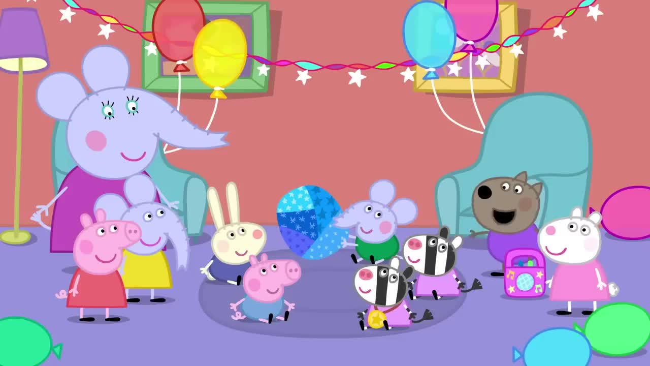 Peppa Pig Celebrates Edmond Elephants Birthday |