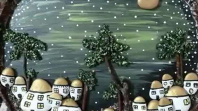 Best best stone craft ideas/pebble art