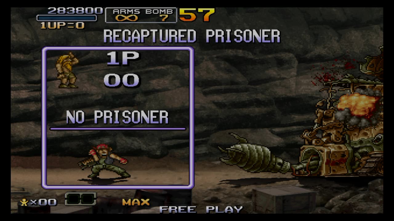 Metal Slug 6 atomiswave via Flycast Emu