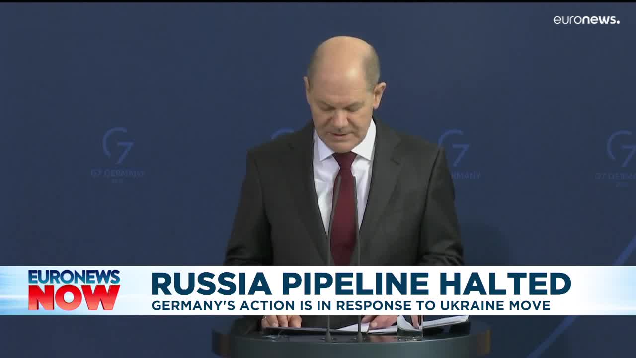 Germany intends to suspend certification of Nord Stream 2 due to tensions in Ukraine