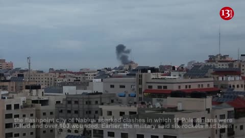 Israeli strikes hits Gaza after rockets fired overnight