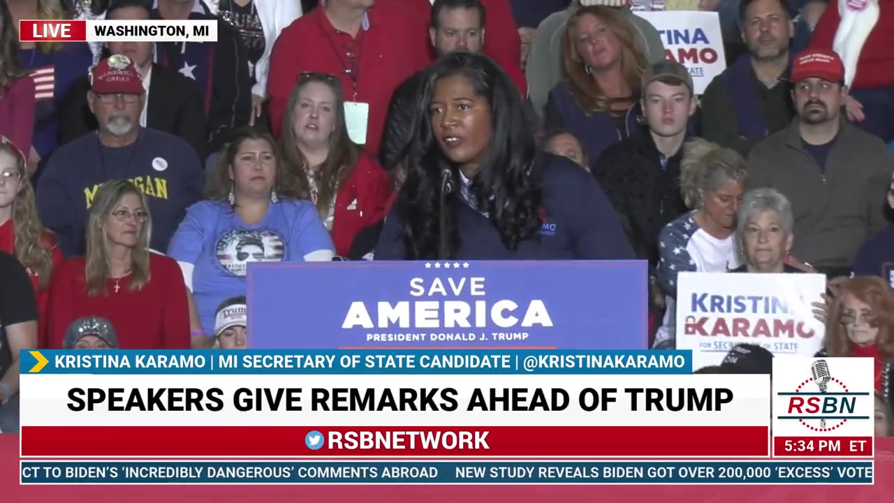 PATRIOT KRISTNA KARAMO LETS THE INSURRECTIONIST KNOW AMERICANS HAVE RIGHTS