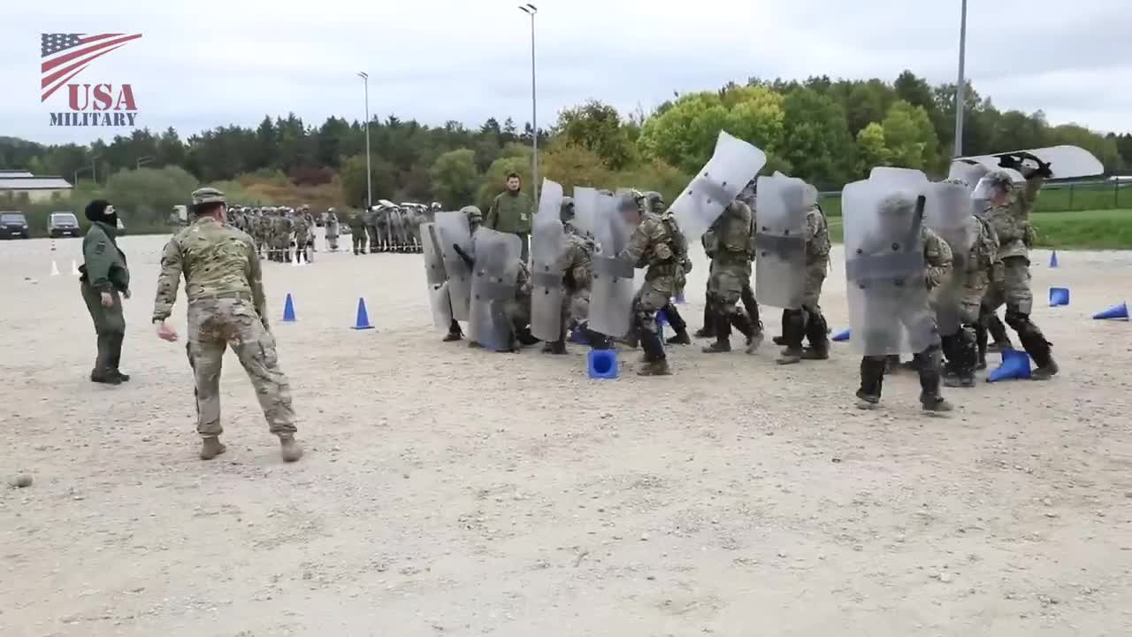 American Soldiers Don't Fear _Molotov Cocktail_ in NATO Training