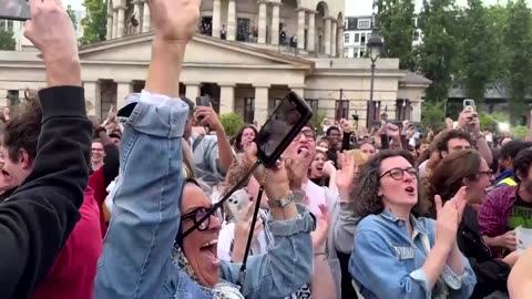 Left leads French election in an unexpected upset