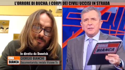 Giorgio Bianchi interrotto a #Nonèlarena