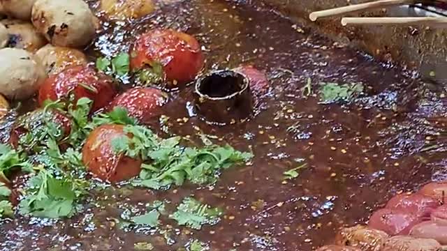 Hot​ 🔥 and Spicy 🌶️ Meatballs and Sausages | Thai Street Food ❤️