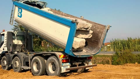 Sand and Stone Truck