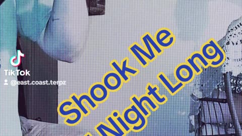 AC/DC - Shook me All Night Long Guitar - Epiphone