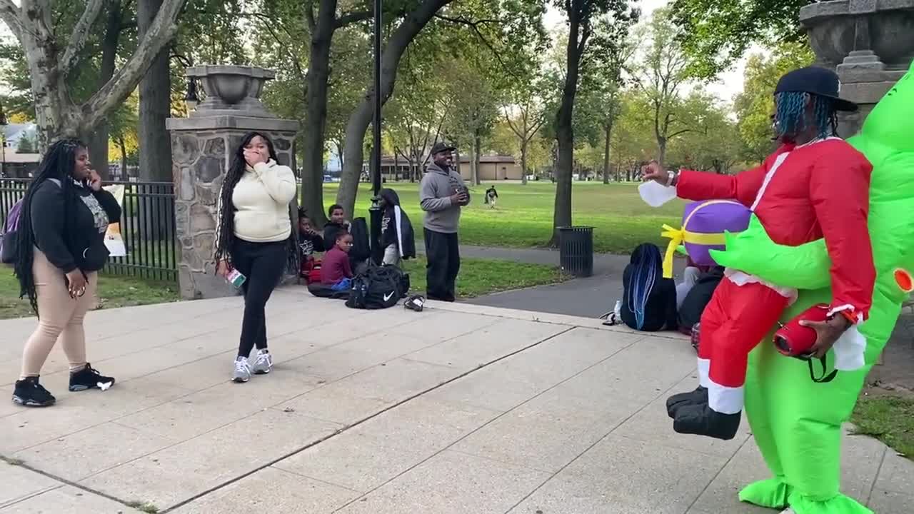 Asking Random People to Get STURDY in the HOOD