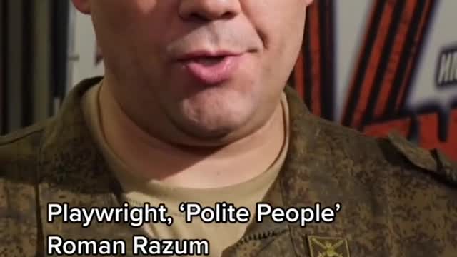 #Sky’s Diana Magnay reports from #Vladimir in #Russia where she watched a #theatrical recreation