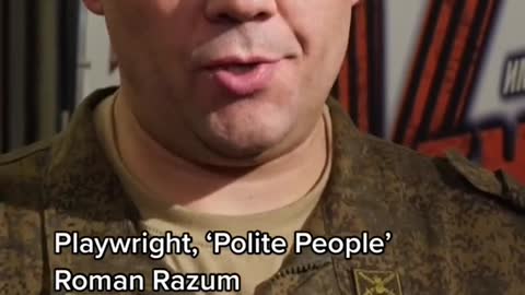 #Sky’s Diana Magnay reports from #Vladimir in #Russia where she watched a #theatrical recreation