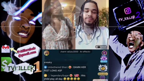 ALIYAH THE DOLL POLYGOD & THERE DAUGHTER PK BUT WAIT IT GOES LEFT