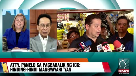 Atty. Panelo sa pagbabalik ng ICC: Hinding-hindi mangyayari 'yan