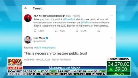 Elon Musk teases releasing details behind Twitter’s Hunter Biden censorship