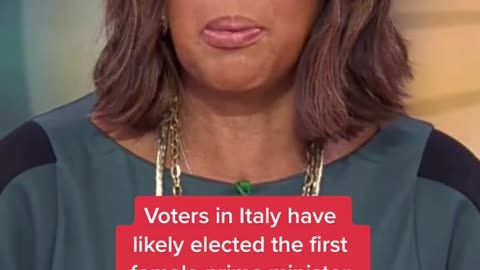 Voters in Italy have likely elected the first female prime minister in the country's history