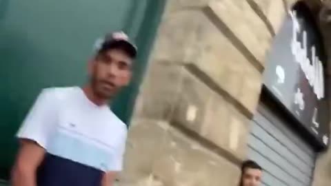 The streets of Bordeaux, France do not seem safe WITH horny muslims roaming