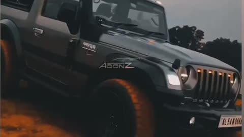 MAHINDRA THAR CAR VIDEO