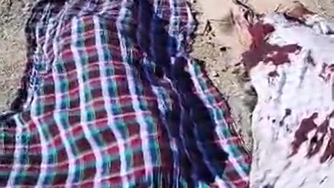Aftermath of an Attack on Iranian Security Forces