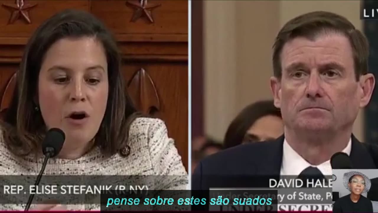 Assista Swalwell tenta enganar Stefanik com acusação tola contra Pompeo..