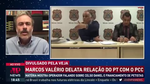 Marcos Valério delata relação do PT com o PCC