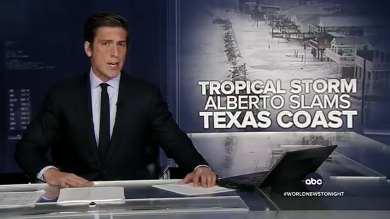 Tropical Storm Alberto slams Gulf Coast ABC News
