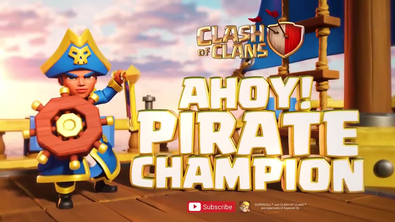 Fear PIRATE CHAMPION's Spear! Clash of Clans Season Challenges