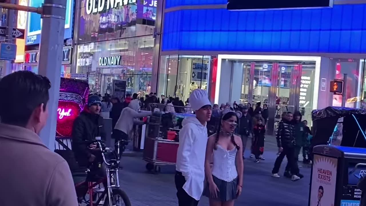 Time Square Beautiful evening 😍