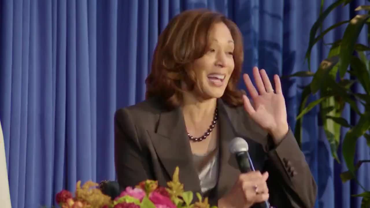 WATCH: Kamala Cracks Herself Up…Again