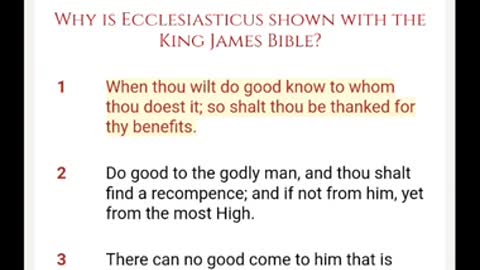 RIDIN' AND EDIFYIN': GIVE TO THE GODLY, HELP NOT A SINNER