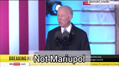 Biden just called Mariupol for Metropol...