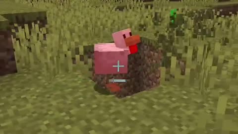 Minecraft But Mobs Plummet With Every Punch